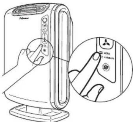 FELLOWES AeraMax DX55 - Procedimiento de reemplazo - 4