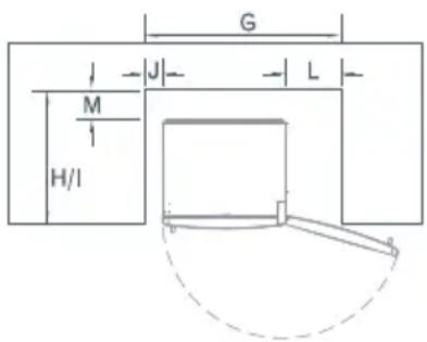 Fisher & Paykel Active Smart E522BLXU - Emplacement - 4
