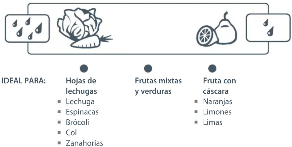 Fisher & Paykel Active Smart E522BLXU - Depósitos de frutas y verduras y adaptador de control de humedad (donde esté habilitado) - 1