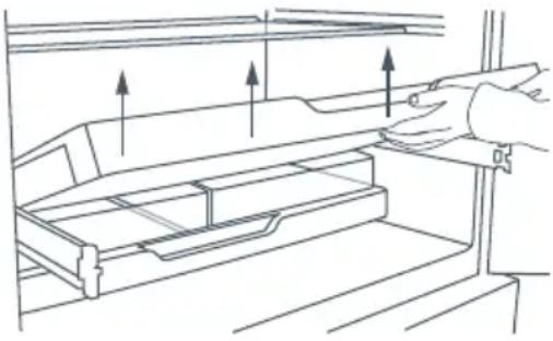 Fisher & Paykel Active Smart E522BLXU - To remove trays or fixed bins - 1