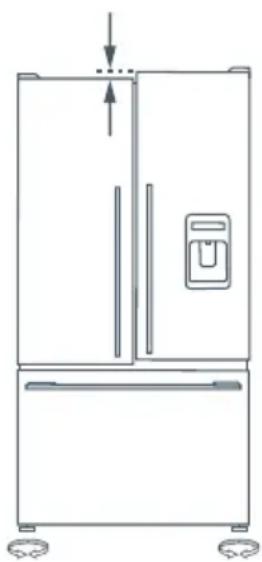 Fisher & Paykel Active Smart E522BLXU - Mise à niveau de la porte du réfrigérateur (RF201A seulement) - 2