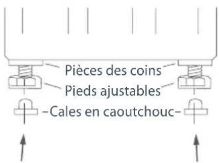 Fisher & Paykel EcoSmart WA42T26GW1 - Mettre la laveuse de niveau - 3