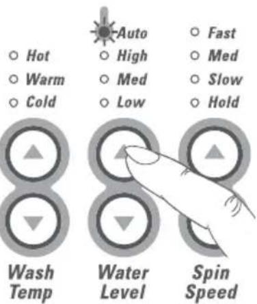 Fisher & Paykel EcoSmart WA42T26GW1 - Manual water level selection - 4