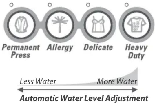 Fisher & Paykel EcoSmart WA42T26GW1 - Auto water fill level - 1