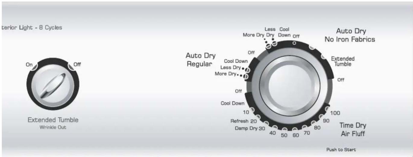WHIRLPOOL NDE8805AYW - séchage automatique - 1