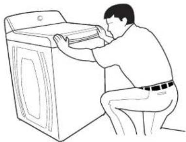 WHIRLPOOL WTW6600SB - Peligro de Peso Excesivo - 1