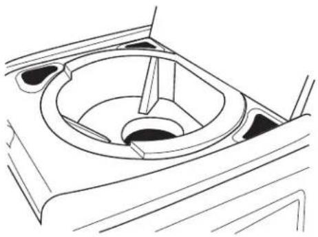 WHIRLPOOL WTW6600SB - Retrait de la base d'expédition et de l'anneau d'emballage - 2