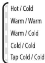 WHIRLPOOL WTW6600SB - Wash-Rinse Temp - 1