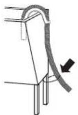 WHIRLPOOL WTW6600SB - Secure the Drain Hose - 2