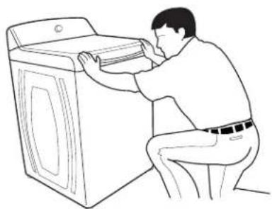 WHIRLPOOL WTW6700TW - Peligro de Peso Excesivo - 1
