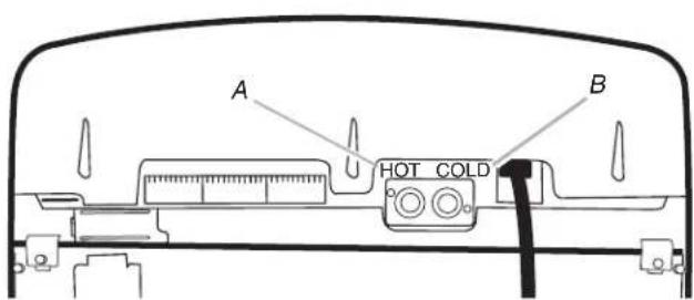 WHIRLPOOL WTW6700TW - Raccordement des tuyaux d'alimentation à la laveuse - 1