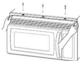 WHIRLPOOL UMV1152BAW - REEMPLACEMENT DE L'ECLAIRAGE DU FOUR - 1
