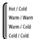 WHIRLPOOL WTW6200SW - Temperatura de lavado/enjuague (Wash-Rinse Temp) - 1