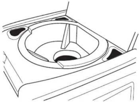 WHIRLPOOL WTW6200SW - Quite la base y el anillo de embalaje - 2