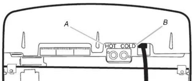 WHIRLPOOL WTW6200SW - Connect the inlet hoses to the washer - 1