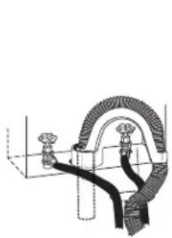WHIRLPOOL WTW6200SW - Standpipe drain system—wall or floor (views A &amp; B) - 1