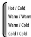 WHIRLPOOL WTW6200SW - Wash-Rinse Temp (température de lavage/rinçage) - 1
