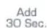 WHIRLPOOL AMV5164BAB - Example: To set ADD 30 SEC. for 2 minutes. - 1