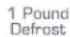 WHIRLPOOL AMV5164BAB - 1POUND DEFROST - 1