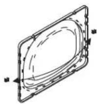 WHIRLPOOL NDE5805AYW - Tableau de commande - 1