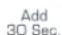 WHIRLPOOL AMV5206BAW - Example: To set ADD 30 SEC. for 2 minutes. - 1