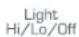 WHIRLPOOL AMV5206BAW - LIGHT HI/LO/OFF - 1