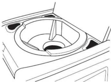 WHIRLPOOL WTW6400SW - Retrait de la base d'expédition et de l'anneau d'emballage - 2