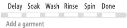 WHIRLPOOL WTW6400SW - Témoins lumineux - 1