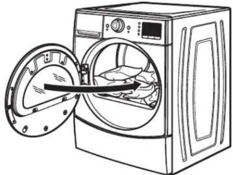 WHIRLPOOL WFW9351YL - Load laundry into washer - 1