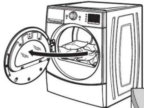 WHIRLPOOL WFW9351YL - Remove garments promptly after cycle is finished - 1