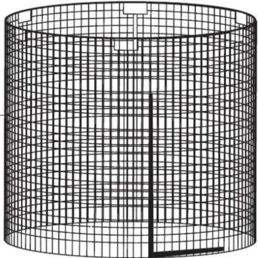 Cardiojump Fitness Trampolin - Vue éclatée - 1