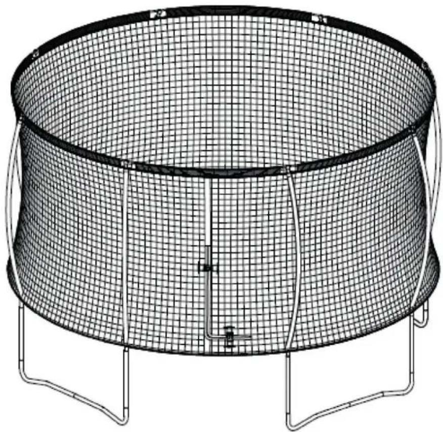 Cardiojump Fitness Trampolin - Notice de montage et mode d'emploi - 1