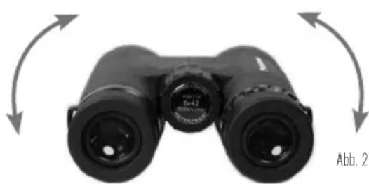 CELESTRON Nature DX - DEN INTERPUPILLAREN ABSTAND EINSTELLEN - 1