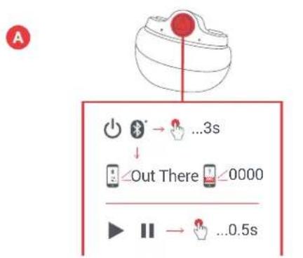 JAM Out There HXHP303 - B-與一個設備連接 - 1