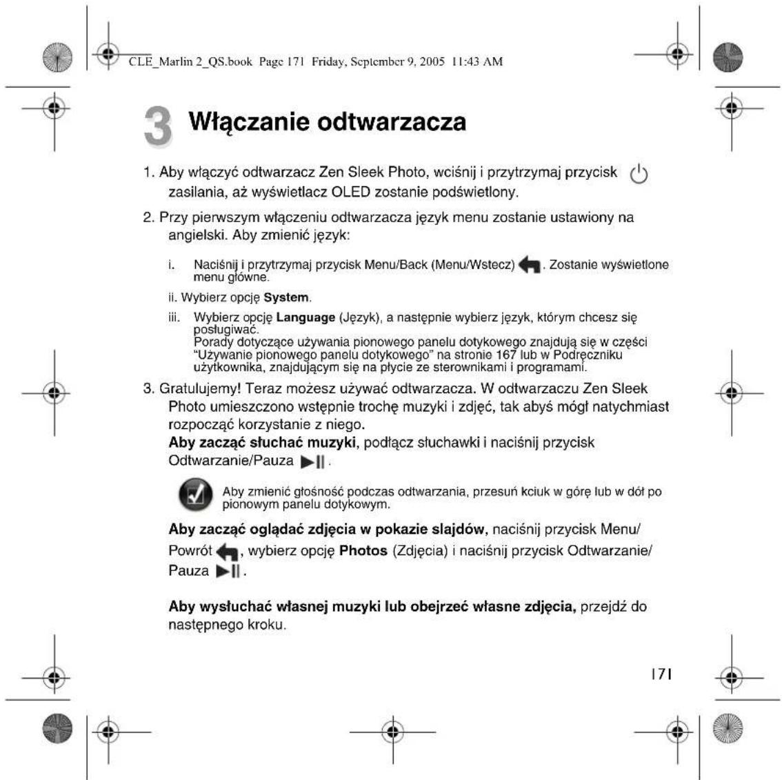CREATIVE ZEN Sleek - Bezpečnostní informace - 13