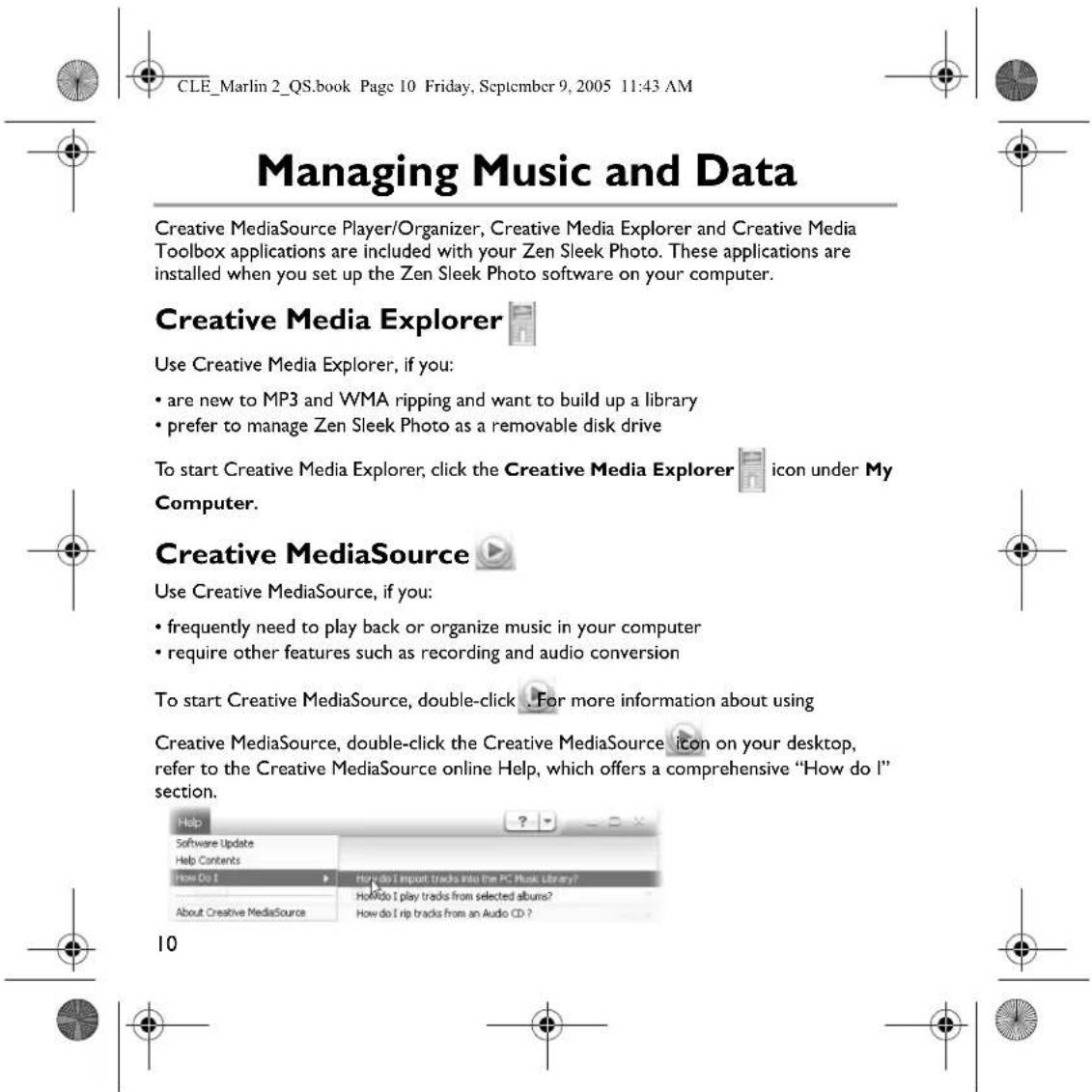 CREATIVE ZEN Sleek - 11