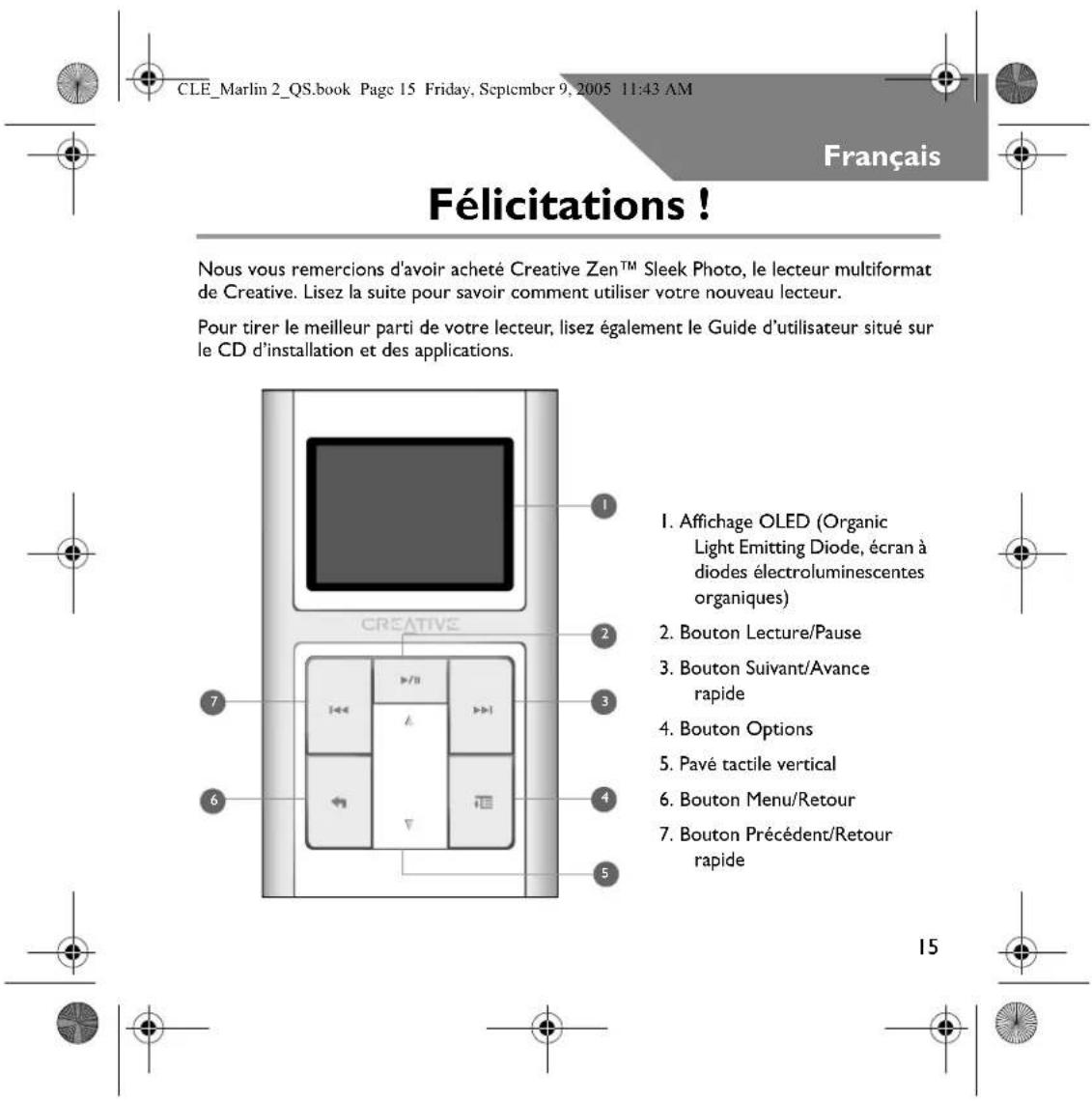 CREATIVE ZEN Sleek - 16