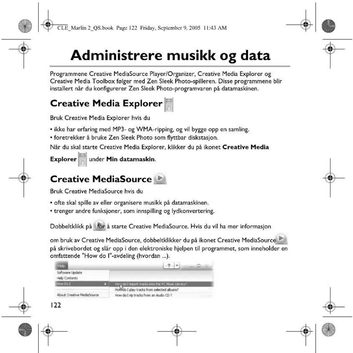 CREATIVE ZEN Sleek - 123