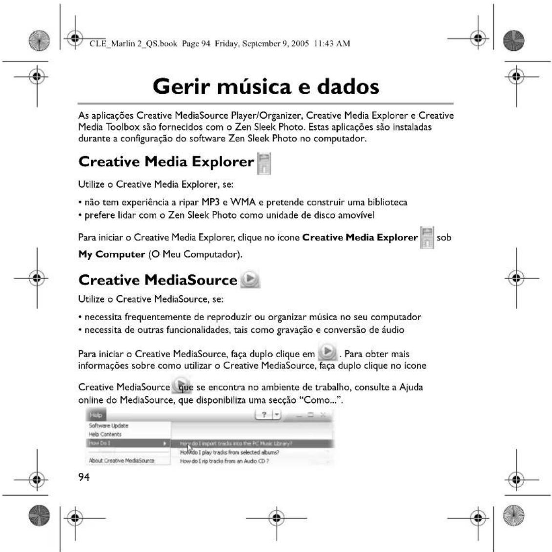 CREATIVE ZEN Sleek - 95
