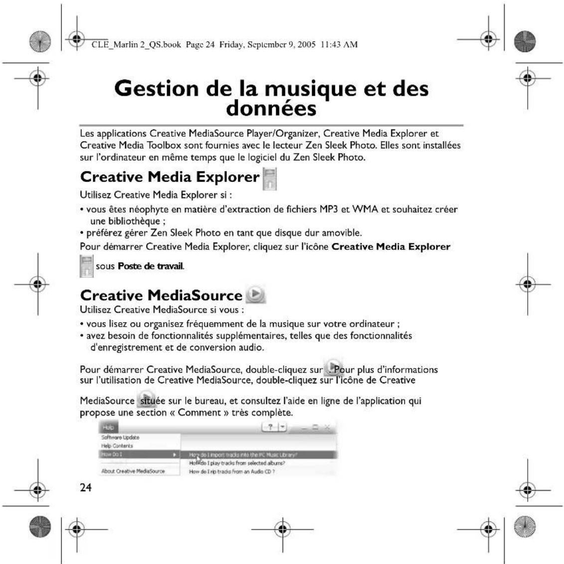 CREATIVE ZEN Sleek - 25