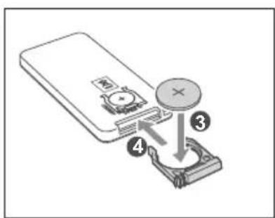 Diagram showing a device with labeled parts, including a plus button and numbered arrows indicating assembly or connection.