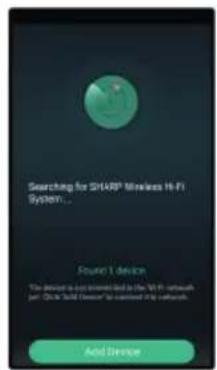 SHARP HTSBW420 - Wi-Fi Verbindungsaufbau über die App - 1