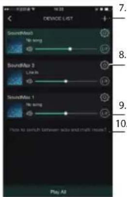 SHARP HTSBW420 - Icono y unidades de la interfaz - 2