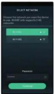 SHARP HTSBW420 - Wi-Fi Verbindungsaufbau über die App - 5