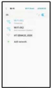 SHARP HTSBW420 - Confi gurazione della connessione Wi-Fi tramite app - 3