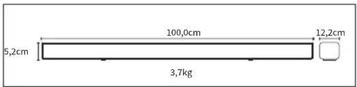 SHARP HTSBW420 - Spécification technique - 1