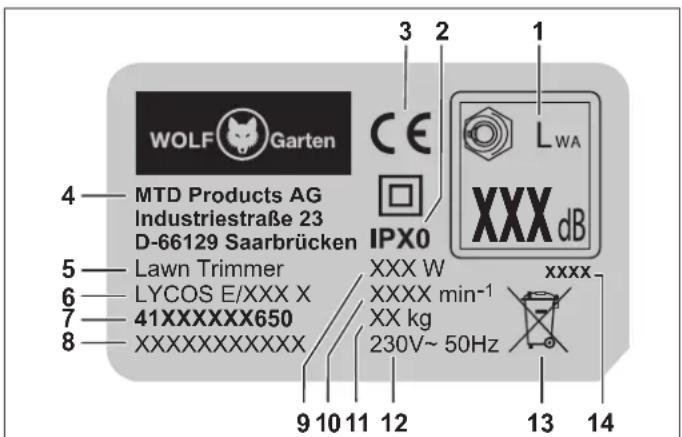 Wolf Garten LYCOS E500 T - Estructura - 1