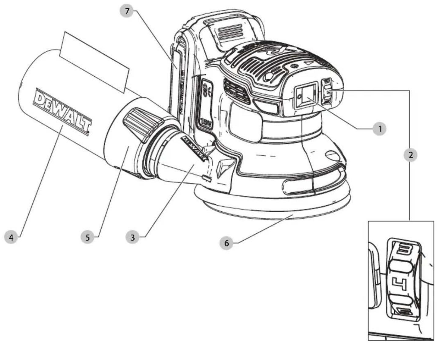 DEWALT DCW210 - 1