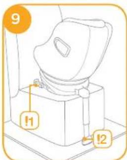 Joie Spin Safe - Installera basen - 8