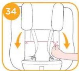Joie Spin Safe - Detacher les parties souples - 4